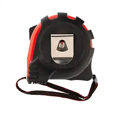 Рулетка Matrix Status Magnet 3 Fixations, 10 м х 32 мм, обрезиненный корпус, зацеп с магнитом 31000