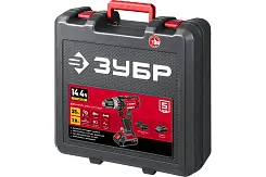 Дрель-шуруповер ЗУБР Мастер 14.4В 2 АКБ 2Ач в кейсе ДШЛ-145-22