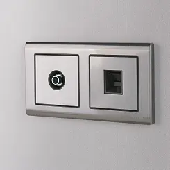 Рамка на 2 поста глянцевый никель WERKEL WL02-Frame-02