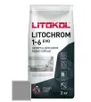 Затирка цементная Litokol Litochrom EVO 1-6 LE 105 серебристо-серый 2кг 500090002