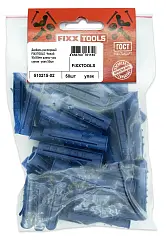 Дюбель распорный FIXXTOOLS Чапай 10х50мм шипы-усы синие упак 50шт