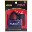 Замок GUSAMI прорезиненный навесной 65мм