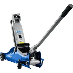 Домкрат гидравлический подкатной ЗУБР ПРОФЕССИОНАЛ T55 2т 80-380 мм