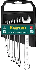 Набор комбинированных гаечных ключей 8 шт 6 - 17 мм KRAFTOOL 27079-H8C_z01