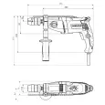 Дрель METABO 1300Вт ударная SBEV 1300-2