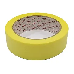 Скотч малярный, желтый, слабоклеюший 50ммх50м /ЛЮКСТЕЙП