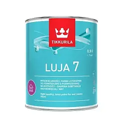 Краска для стен и потолков TIKKURILA LUJA 7 база C 0,9л матовая 69960030110