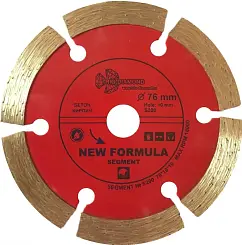 Диск алмазный Trio-Diamond 76х10мм New Formula Segment сегментный S200