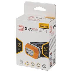 Фонарь светодиодный налобный ЭРА Рабочие Практик GA-810 3Вт сенсорный micro-USB Б0052318