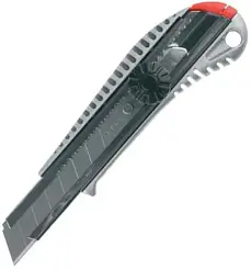 Нож ЗУБР МАСТЕР 18мм металлический самофиксирующееся лезвие 09170