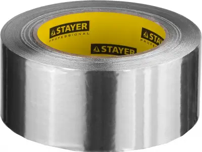 Алюминиевая лента, STAYER Professional 12268-75-50, до 120°С, 50мкм, 75мм х 50м