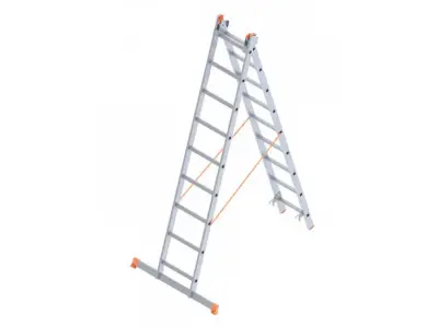 Лестница Sarayli двухсекционная алюминиевая 2х9 ст. PRO 4209P