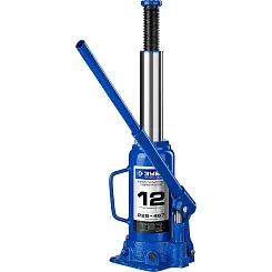 Домкрат гидравлический бутылочный ЗУБР ПРОФЕССИОНАЛ T50 12т 228x467мм