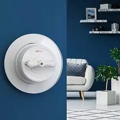 Рамка на 1 пост Белый WERKEL WL21-frame-01