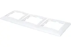 Рамка 3 поста трехместная LEGRAND VALENA белая 774453