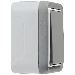 Legrand Переключатель Plexo 10А,IP55,серый,для н