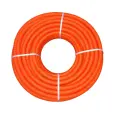 Гофратруба ПНД 20мм 100м оранжевая с зондом