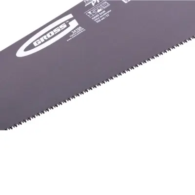 Ножовка по дереву GROSS PIRANHA 550мм 11-12 TPI зуб-3D 24108