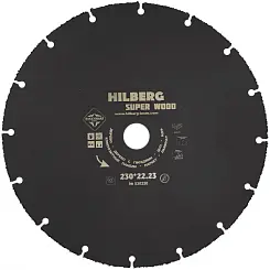 Диск пильный Hilberg SUPER WOOD 230х22,23х16мм 16T 530230