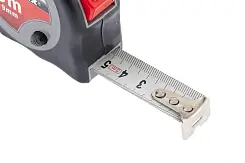 Рулетка Continuous fixation, 5 м х 19 мм, двухкомпонентный корпус, плавная фиксация// Matrix