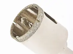 Сверло алмазное по керамограниту Matrix 38 х 67 мм, 3-гранный хвостовик 726383