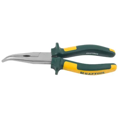 Тонкогубцы изогнутые KRAFTOOL 200мм KRAFT-MAX 22011-4-20