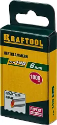 Скобы для степлера плоские тип 140, 1000 шт KRAFTOOL 6мм