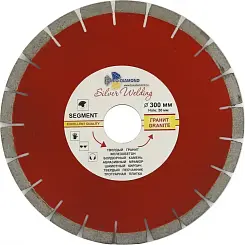 Диск алмазный Trio-Diamond 300х50/32/25.4мм Grand Segment Гранит сегментный SWG901