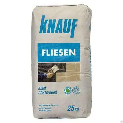 Клей для плитки Knauf FLIESEN для внутренних работ серый 25кг