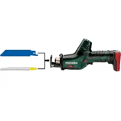Пила сабельная METABO 2 АКБ PowerMaxx ASE 4.0