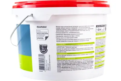 Краска для кухни и ванной латексная Marshall матовая база BW 2,5 л.