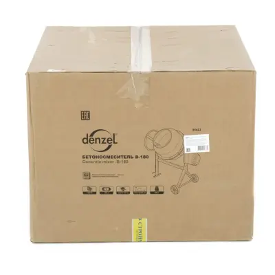 Бетономешалка 180л 700Вт / DENZEL