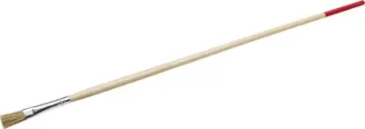 Кисть круглая STAYER STANDARD светлая натуральная щетина деревянная ручка №10 х 11мм