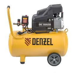 Компрессор воздушный Denzel DK1500/50,Х-PRO 1,5 кВт, 230 л/мин, 50 л 58064