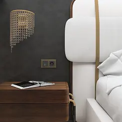 Рамка на 2 поста бронза WERKEL WL07-Frame-02