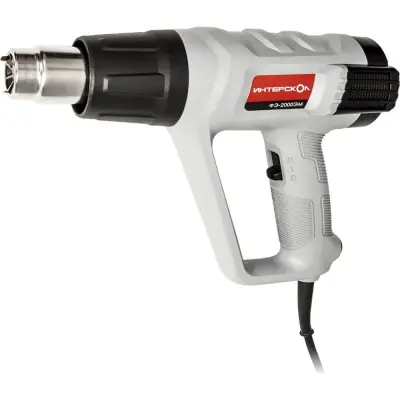 Фен строительный / Интерскол ФЭ-2000ЭМ