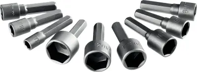 Набор бит STAYER 9шт с адаптером 26089-H9