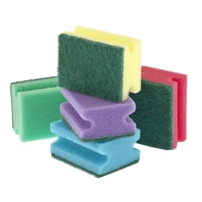 Губки для посуды Elfe Comfort профильные 85x65x43 мм, 5шт 92357