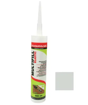 Затирка эластичная ISOMAT MULTIFILL ELASTIC светло-серая 280мл