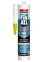 Клей-герметик МС-полимерный SOUDAL FIX ALL FLEXI коричневый 290мл 134903