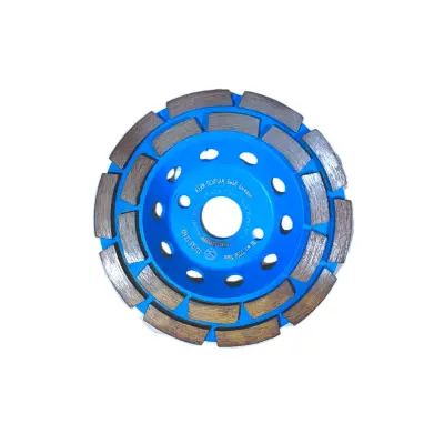 Чашка алмазная 125х22,2 сегментная двухрядная KERN DIAMANT