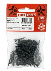 Саморез для ГВЛ FIXXTOOLS 3,9х25мм упак 78шт