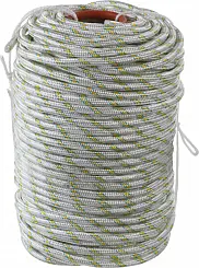 Фал плетёный капроновый СИБИН 24-прядный с сердечником d=10мм 1300 кгс 50220-10
