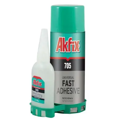 Экспресс клей AKFIX 125г с активатором 400мл 705