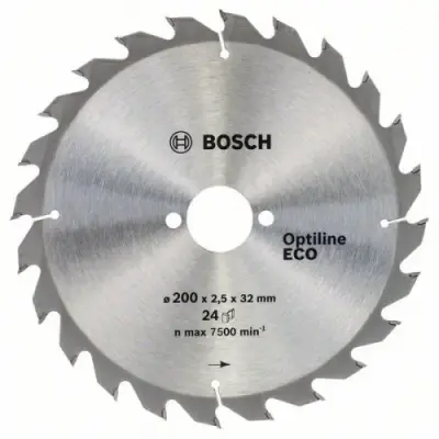 Пильный диск BOSCH OPTILINE ECO 200 x 32мм Т24 2608641791